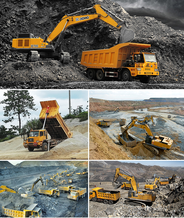 XCMG China Good Mining Dump Truck NXG5650DT 70ton Dump Trucks Tipper Truck Price For Sale